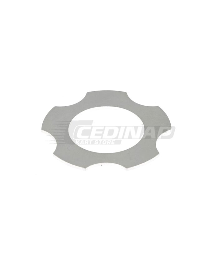 Rondelle bronze Argent (Etoile) Ø20