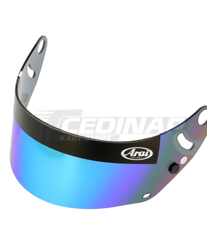 Visière iridium bleu-Arai SK6