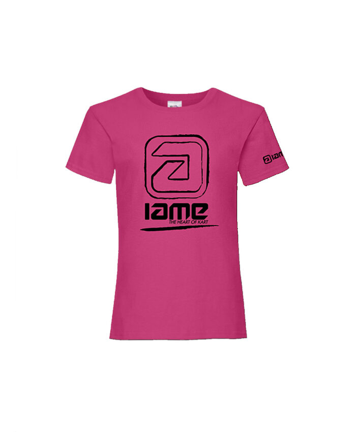 T-Shirt Vibration Rose Fille