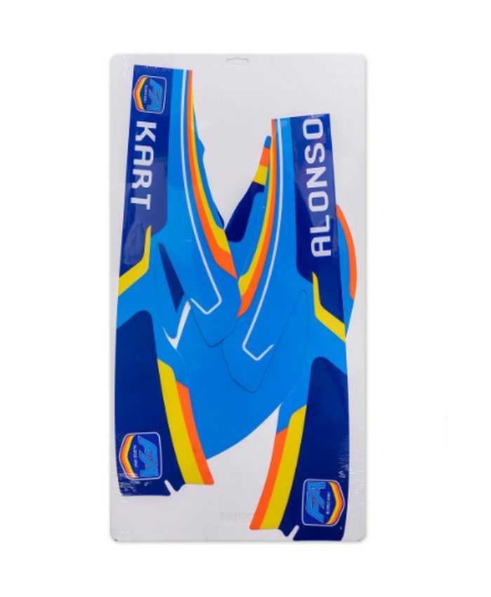 Kit déco spoiler Fa Alonso Kart 2025