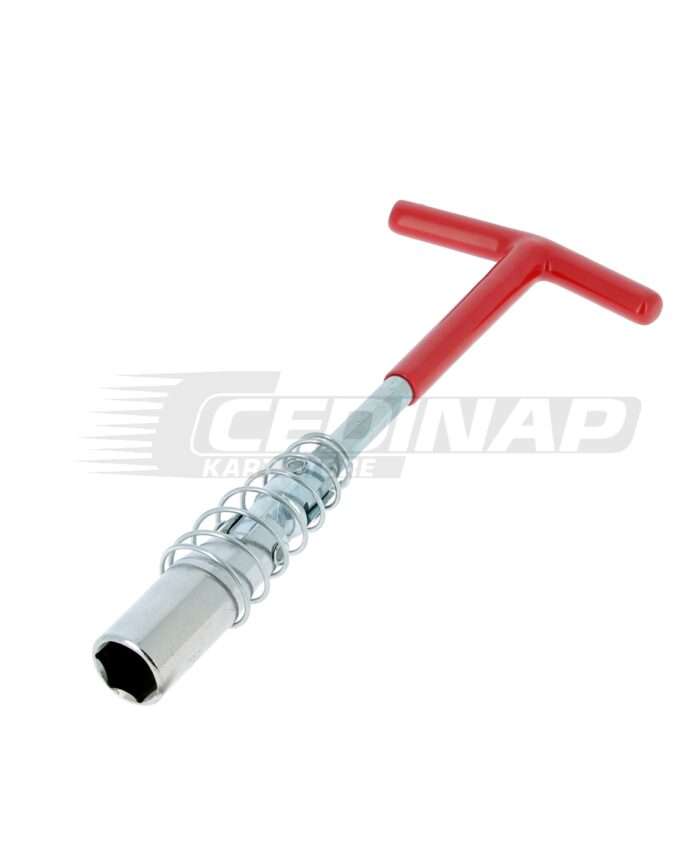 Clé à bougie articulée