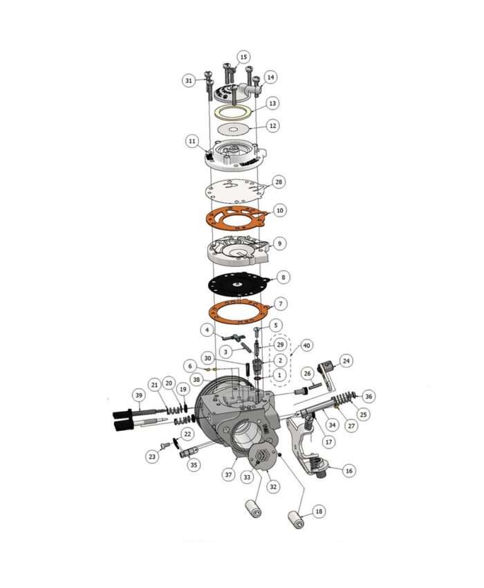 Carburateur Tillotson S125 HW-50A