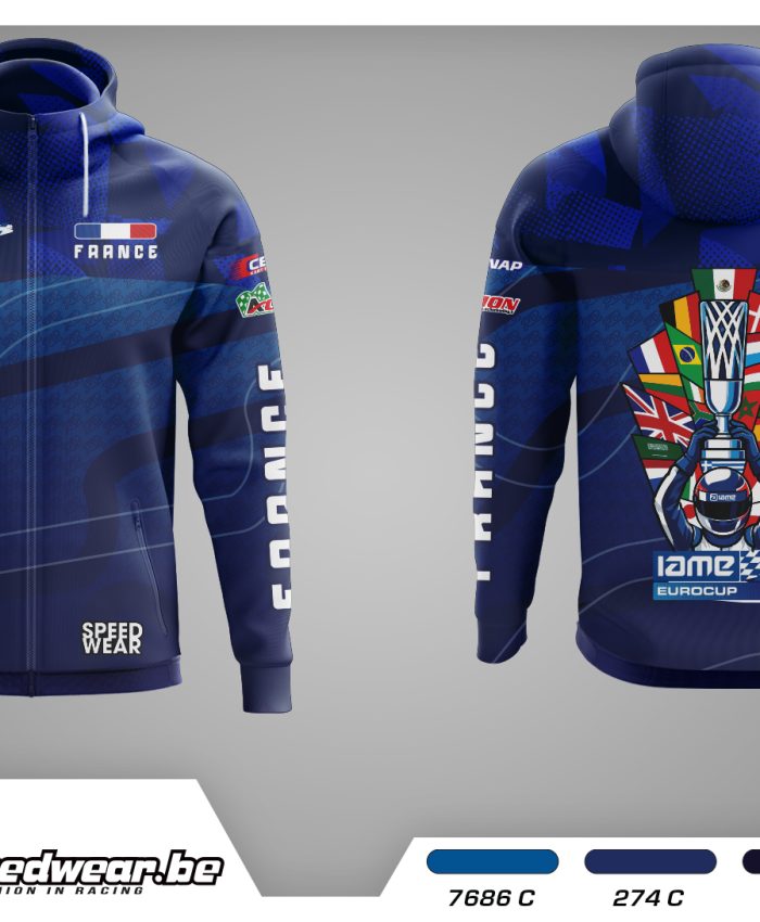 Sweat à capuche "EUROCUP KARTING"